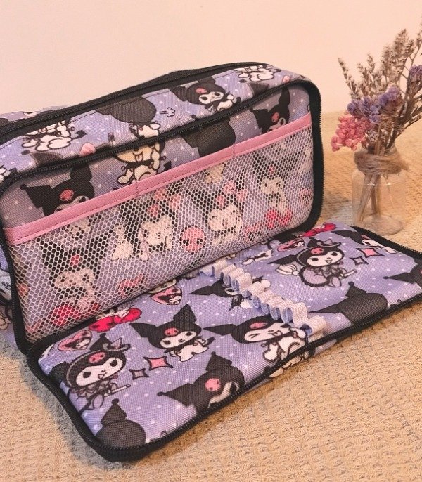 Producto - Cartuchera TRIPLE CIERRE - KUROMI - 3