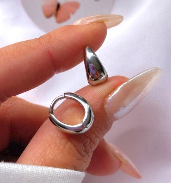 Producto - Argollitas Gota (14 mm)