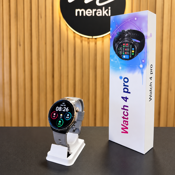 Producto - RELOJ INTELIGENTE SMART WATCH 4 PRO CON ASISTENTE DE VOZ Y LLAMADAS BLUETOOTH
