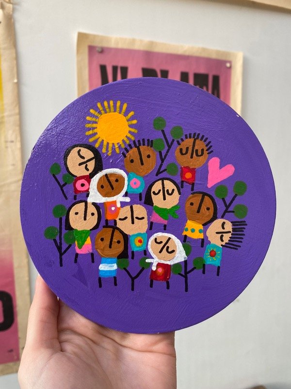 Producto - Obras 15cm - Lucila manchado - 1
