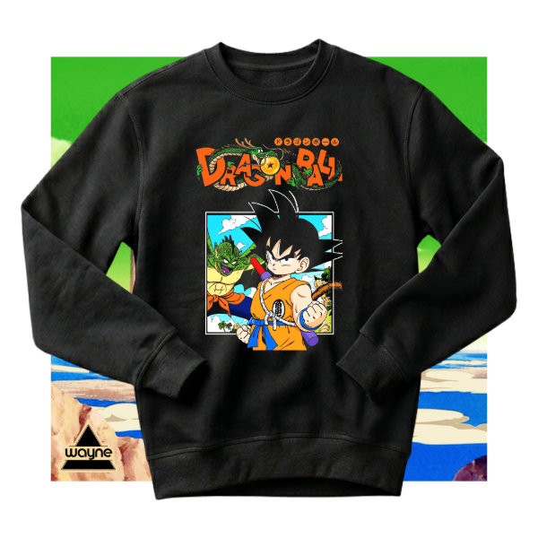 Producto - Buzo Dragon Ball Goku vs Tambourine