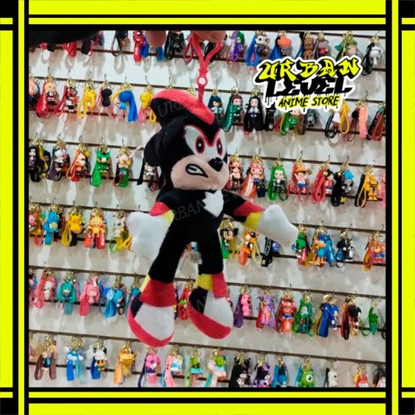 Producto - Llavero Peluche Sonic - Shadow