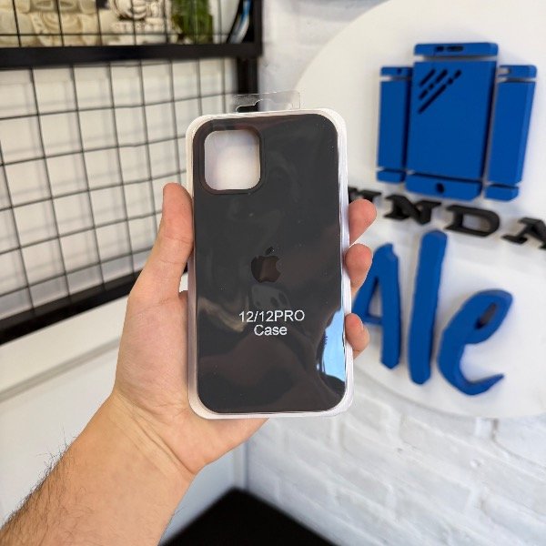 Producto - Silicone Case Gris - iPhone 12/12 Pro