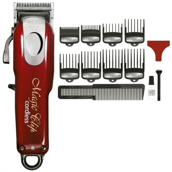 Producto - Máquina Profesional Wahl Magic Clip Cordless Bordo