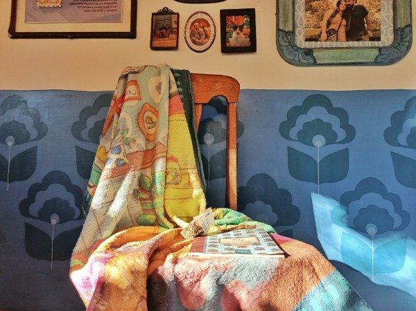 Producto - Manta CASITA AZUL