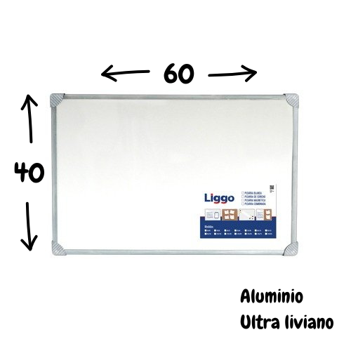 Producto - PIZARRA BLANCA LIGHTBOARD 40X60