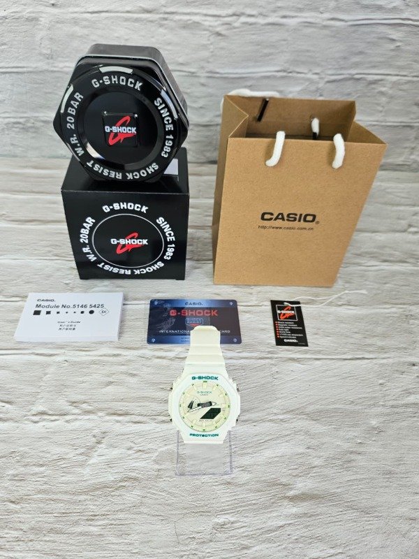 Producto - G-SHOCK SUMERGIBLE AAA BLANCO