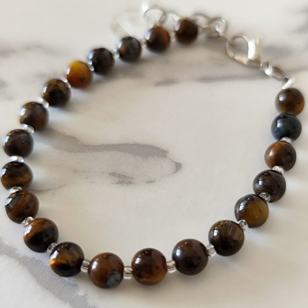 Producto - Pulsera Ojo de Tigre (5mm)