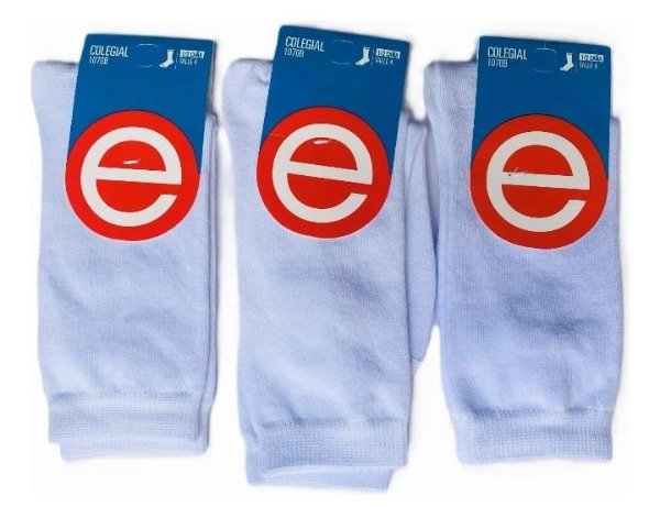 Producto - Media Caña Colegial Elemento 1070B Blanca