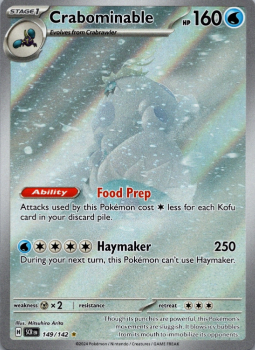 Producto - Crabominable - 149/142 - Stellar Crown - Holo