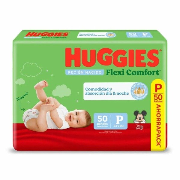Producto - Huggies Flexi Confort P 50