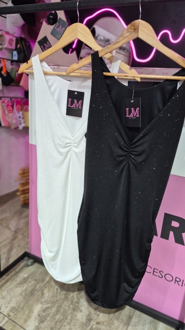 Producto - Vestido frunze glitter T. 3 y 5