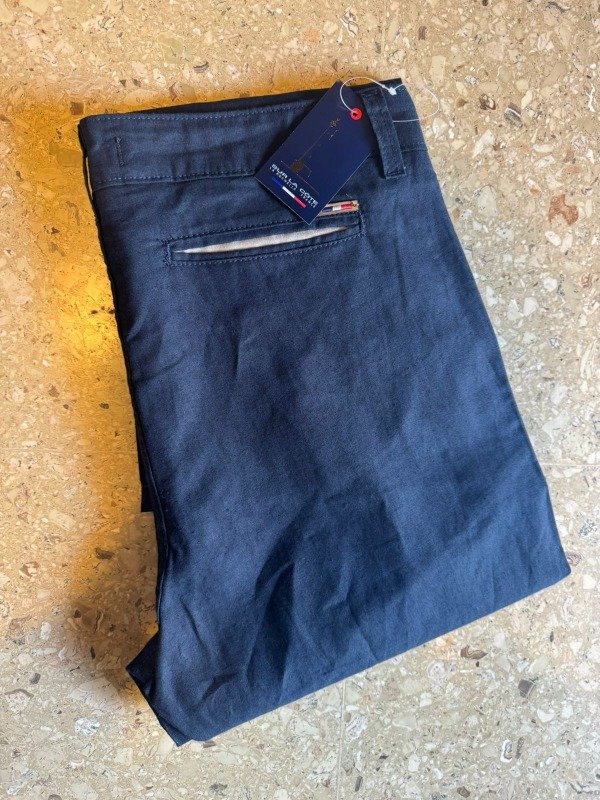 Producto - Pantalon lino premium SurLaCote azul