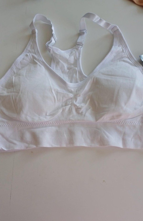 Top regulables anchos blanco