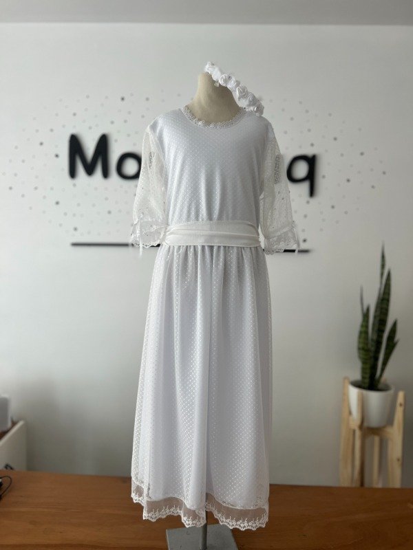 Producto - Vestido Comunion Tull Bordado