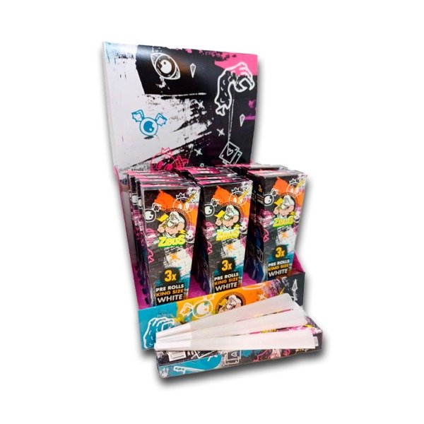 Producto - Papel cono pre roll KS blanco x3u