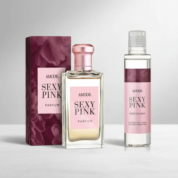 Producto - COMBO PERFUME FEMENINO "SEXY PINK" + DEOCOLONIA AMODIL