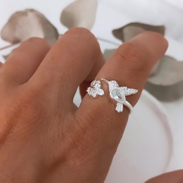 Producto - ANILLO COLIBRI AJUSTABLE  cod 19