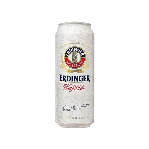 Producto - Erdinger Weissbier Lata 500 ml Cerveza Importada Alemania