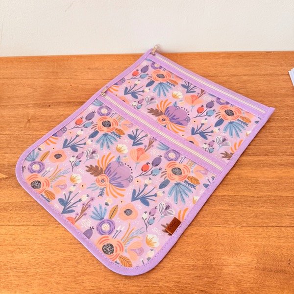 Producto - ORGANIZADOR PILAR Floral Lila