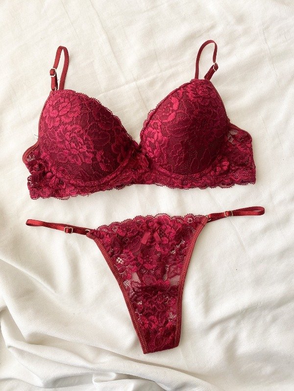 Producto - CONJUNTO RUBI BORDÓ