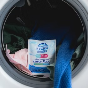 Producto - Jabon Liquido lavarropas ECOVITA CONCENTRADO 135ml-rinde 800ml