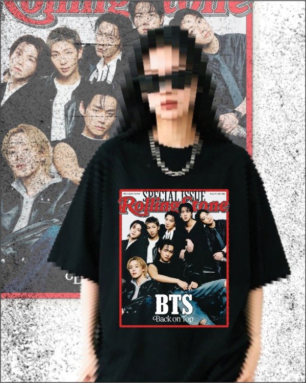 Producto - Remera BTS ROLLING COVER