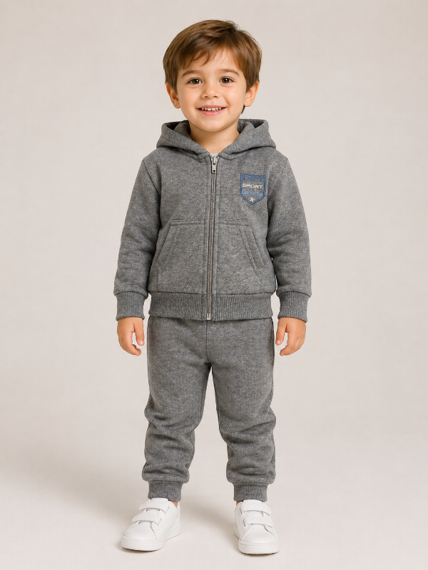 Producto - CONJUNTO FRIZADO BEBÉ CAMPERA Y BABUCHA - 1