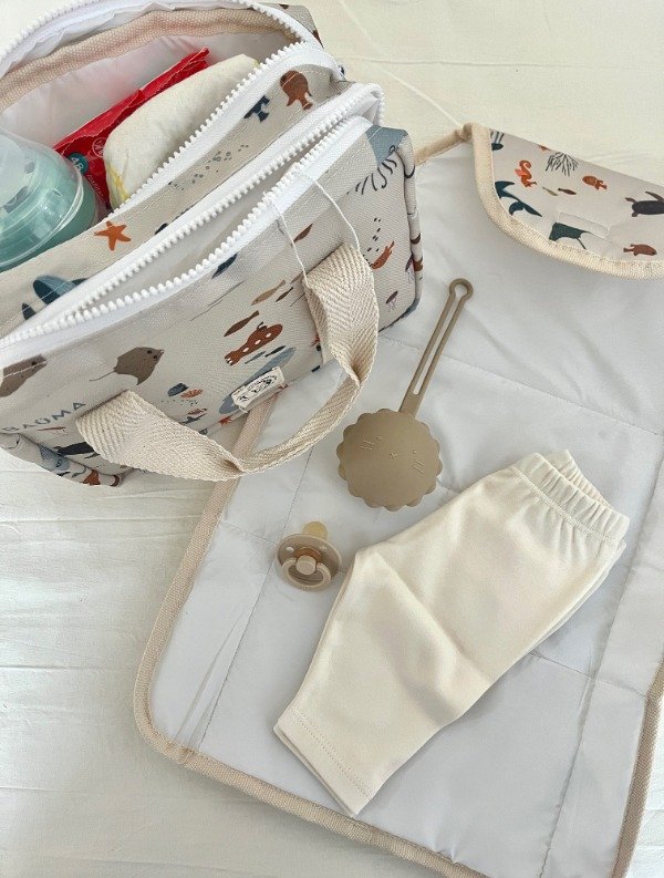 Producto - Bolsito con cambiador Ocean