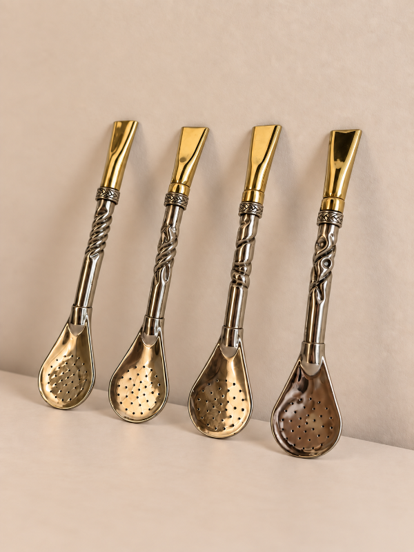 Producto - Bombillon Alpaca y Bronce Recto