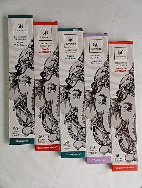 Producto - Sahumerios Iluminarte caja de 12 varillas