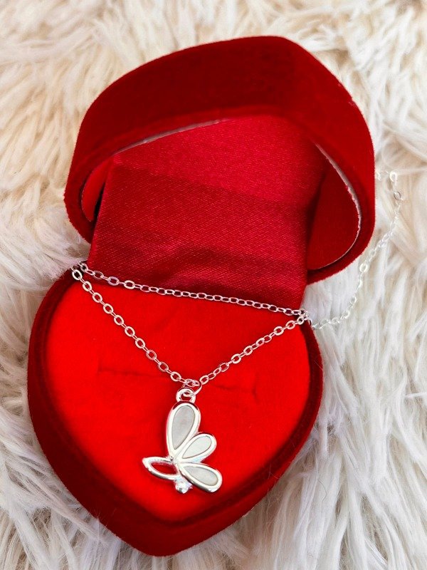 Producto - Collar italiano mariposa de nácar