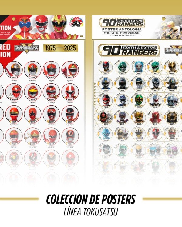 Producto - Poster / 90 Sixth and Extra Rangers - 4