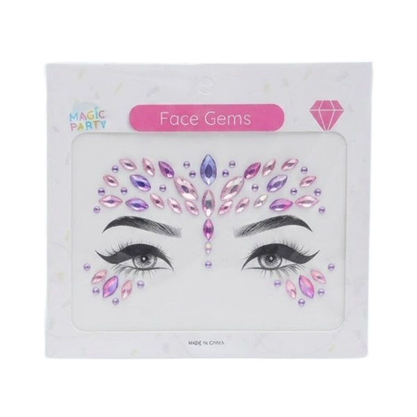 Producto - Gemas adhesivas para rostro x unidad - 0