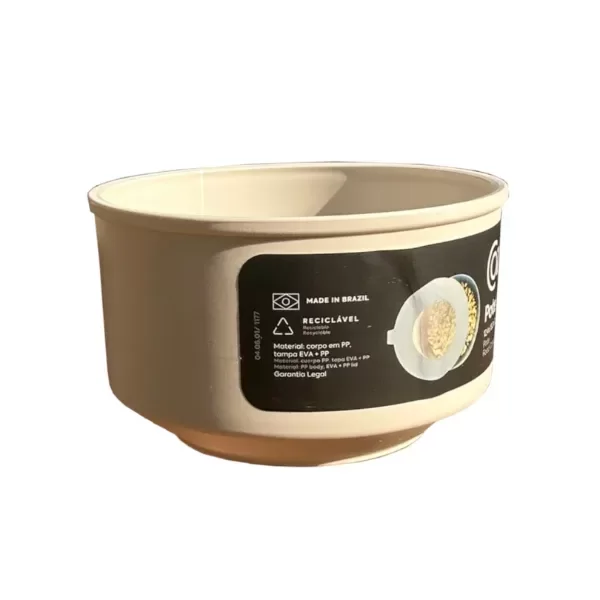 Producto - Pote Hoop 500 Mililitros Apto Microondas, Freezer y Lavavajillas.