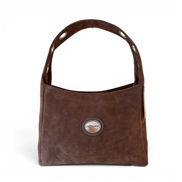 Producto - Cartera urbana símil gamuza - 0