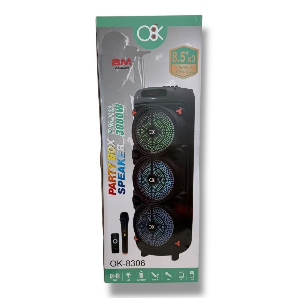 Producto - PARLANTE TORRE BLUETOOTH 8.5