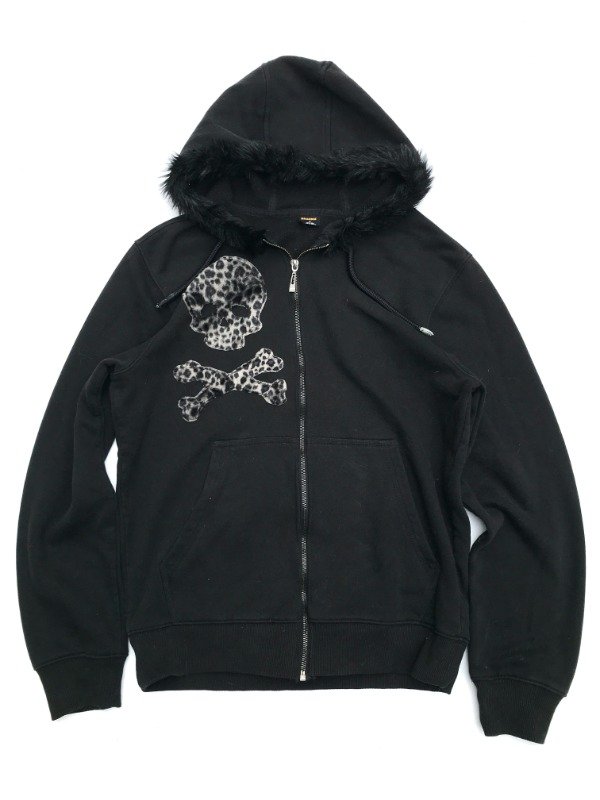 Producto - Fur Animal print skull grey NUEVA! - 0
