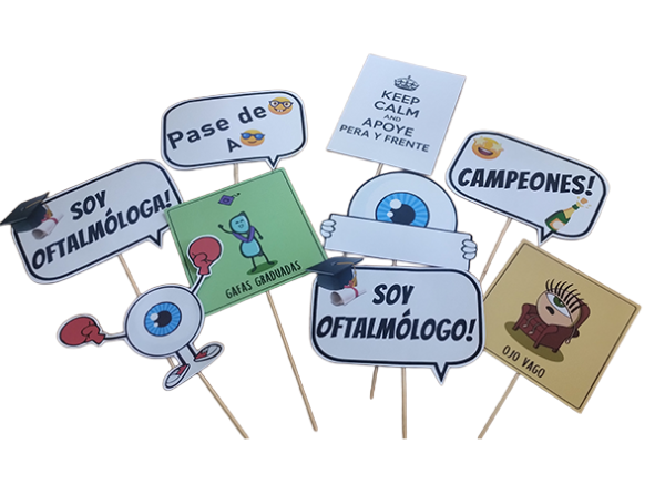 Producto - Cartelitos Props Oftalmologia