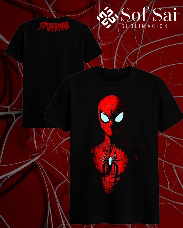 Remera spiderman traje