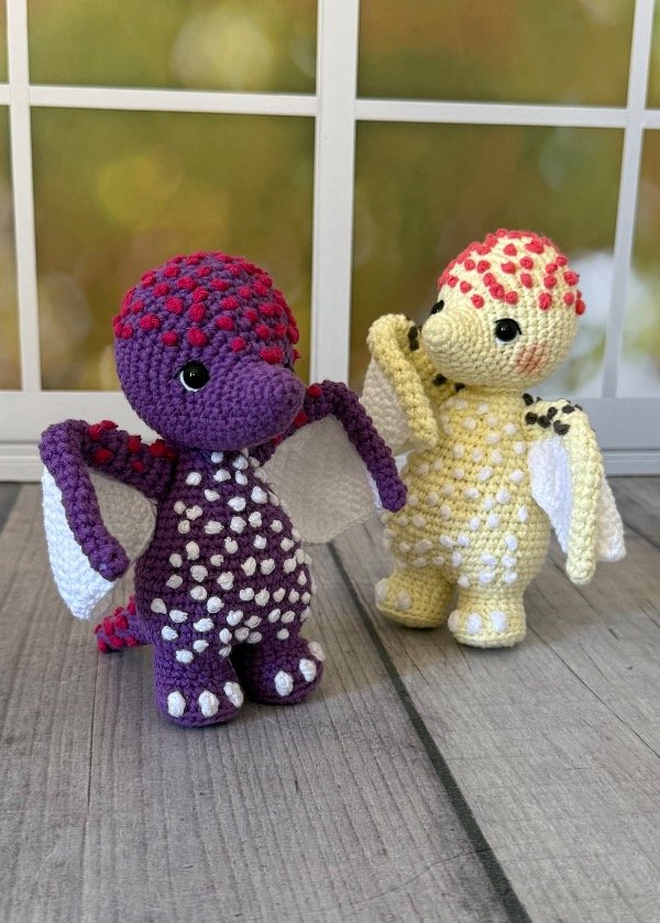 Producto - Bebé Gregorio Pterodáctilo - Guía de tejido - 0