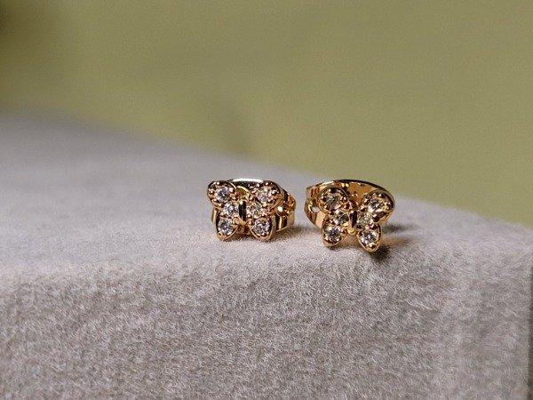 Producto - Aros Gold Butterfly