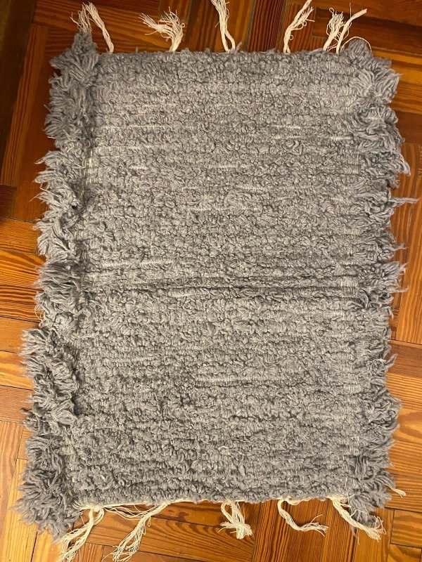Producto - Alfombra 45x65,   Gris Lisa