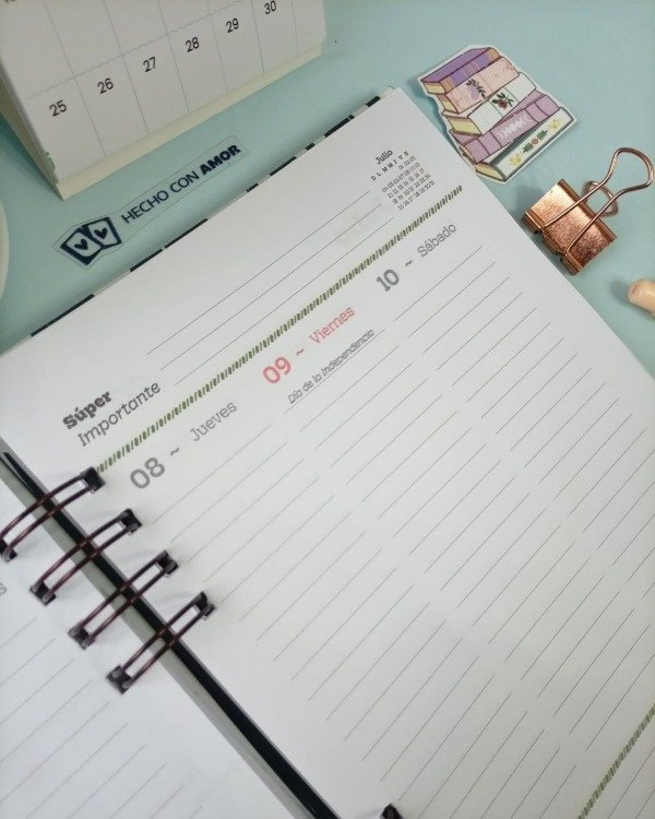 Producto - Agenda semanal Vertical Garden - 7