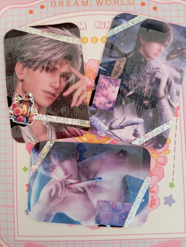 Producto - Love and Deepspace - photocards intervenidas