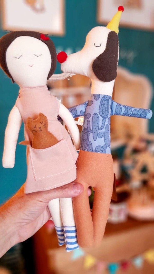 Producto - Muñeca con gatito