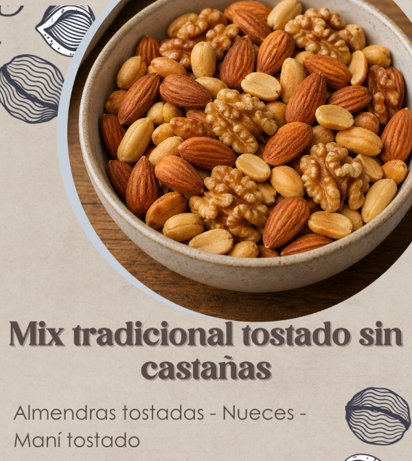 Producto - Mix tradicional tostado sin castañas