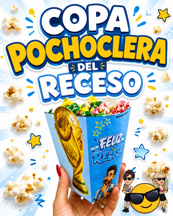 Producto - Copa Pochoclera para el Receso