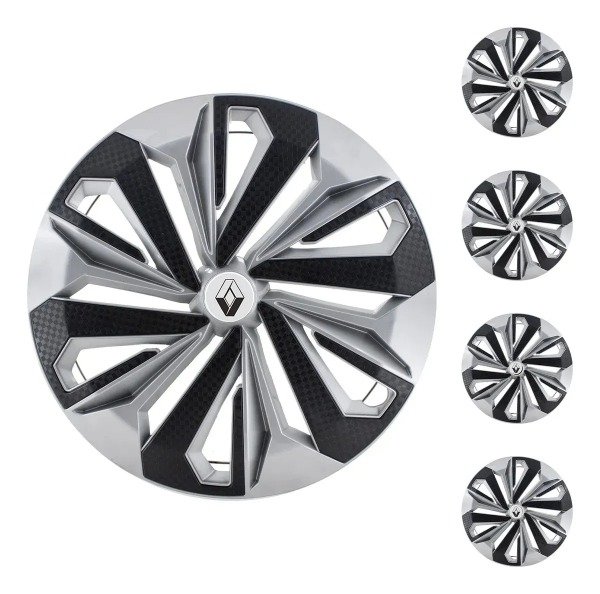 Producto - Juego 4 Tazas Universal Vision Rodado 14 Logo Renault