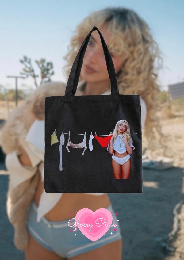 Producto - Tote Bag Sabrina Carpenter Retro - DTF